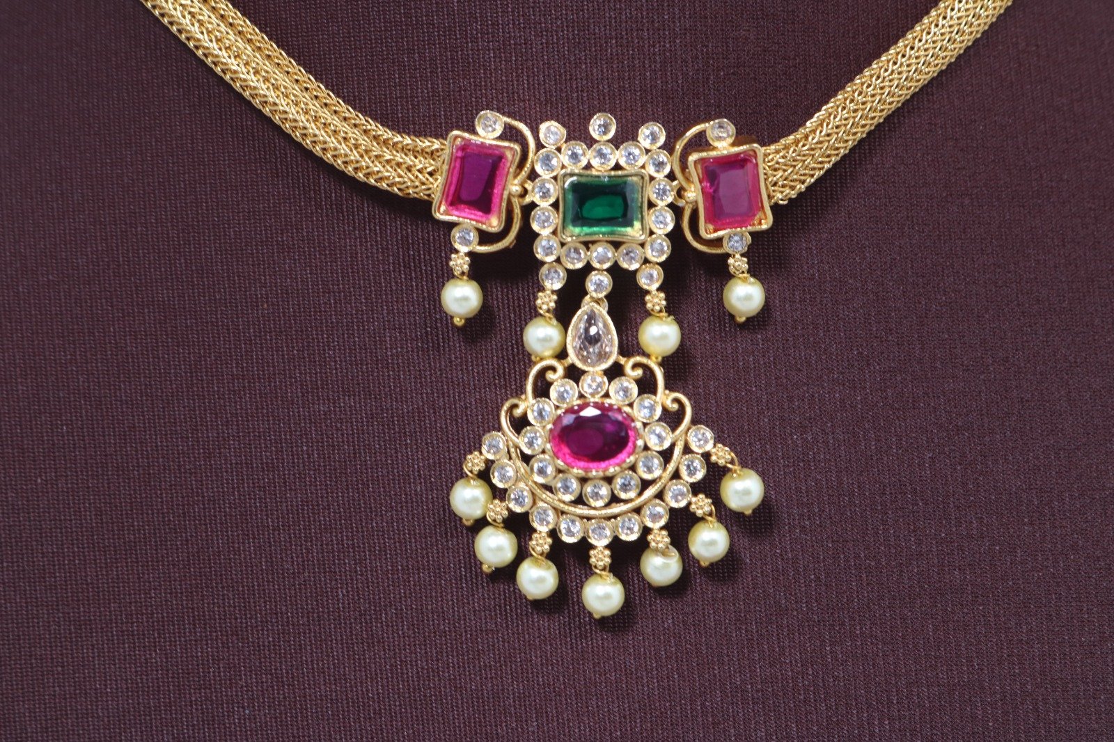 Antique Attigai Nacklace set