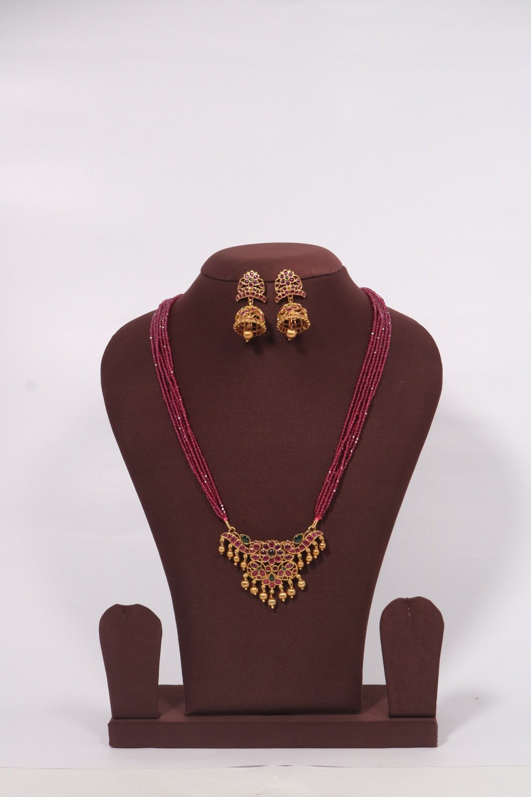 Cristal Mala 6 Layer with stone