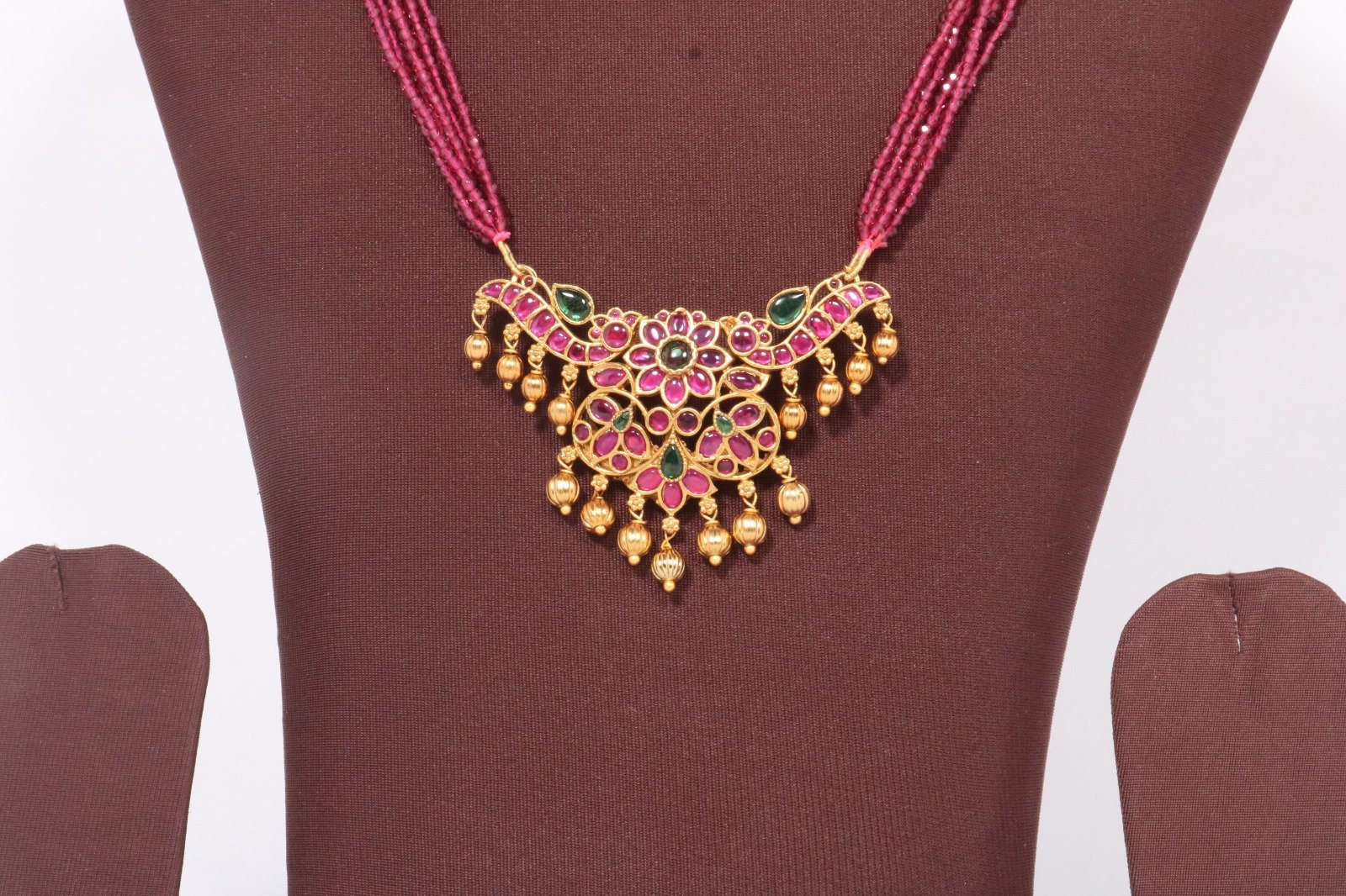 Cristal Mala 6 Layer with stone