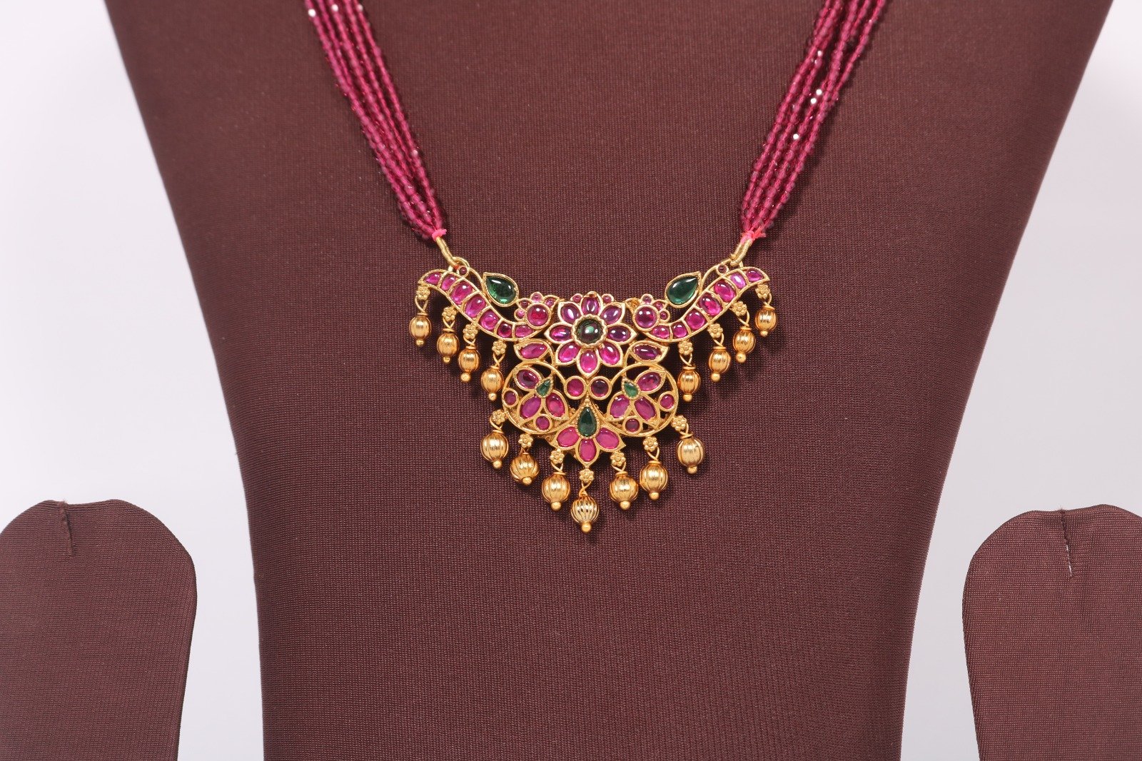 Cristal Mala 6 Layer with stone